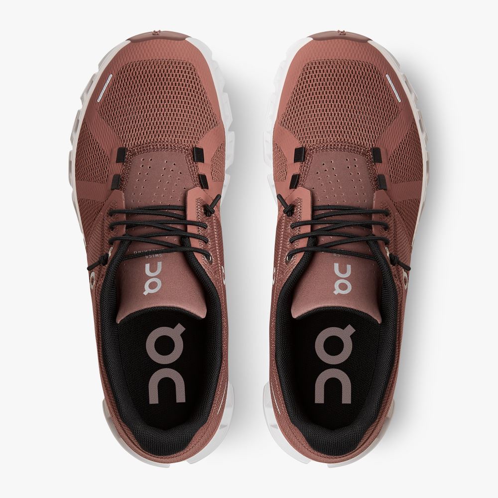 On Running 5 - the lightweight shoe for everyday performance - Rust | Black ON95XF308 - Image 2