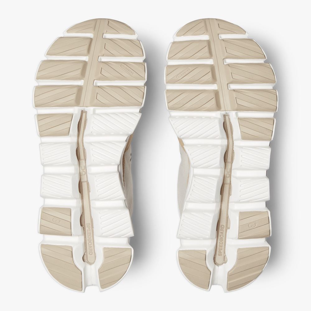 On Running Hi - High Top Sneaker - Pearl | Camel ON95XF338 - Image 3