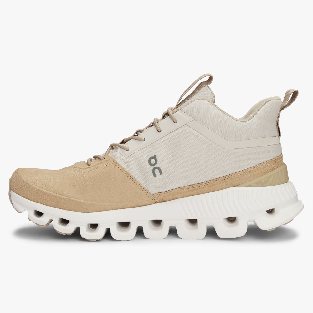 On Running Hi - High Top Sneaker - Pearl | Camel ON95XF338 - Image 4