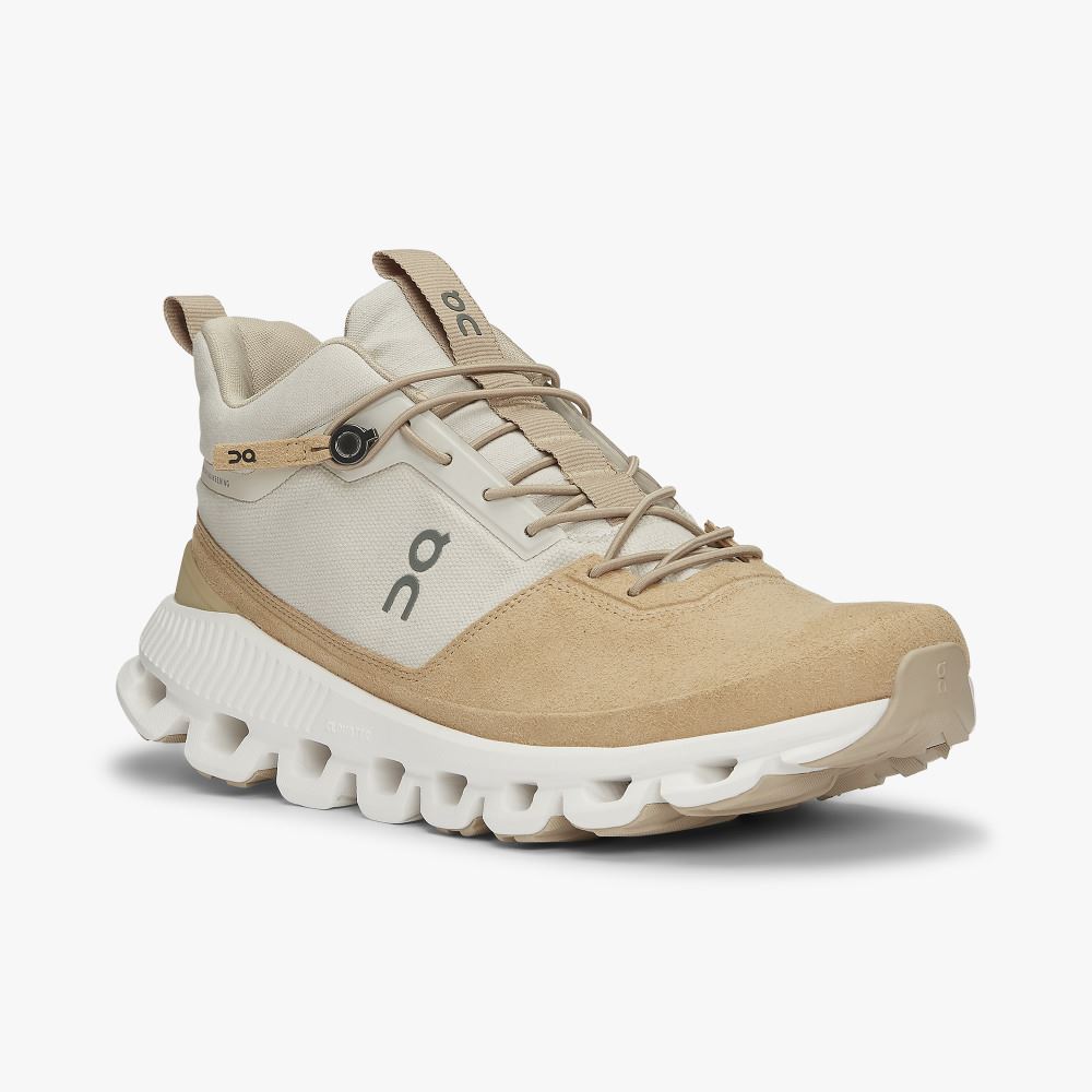 On Running Hi - High Top Sneaker - Pearl | Camel ON95XF338 - Image 6