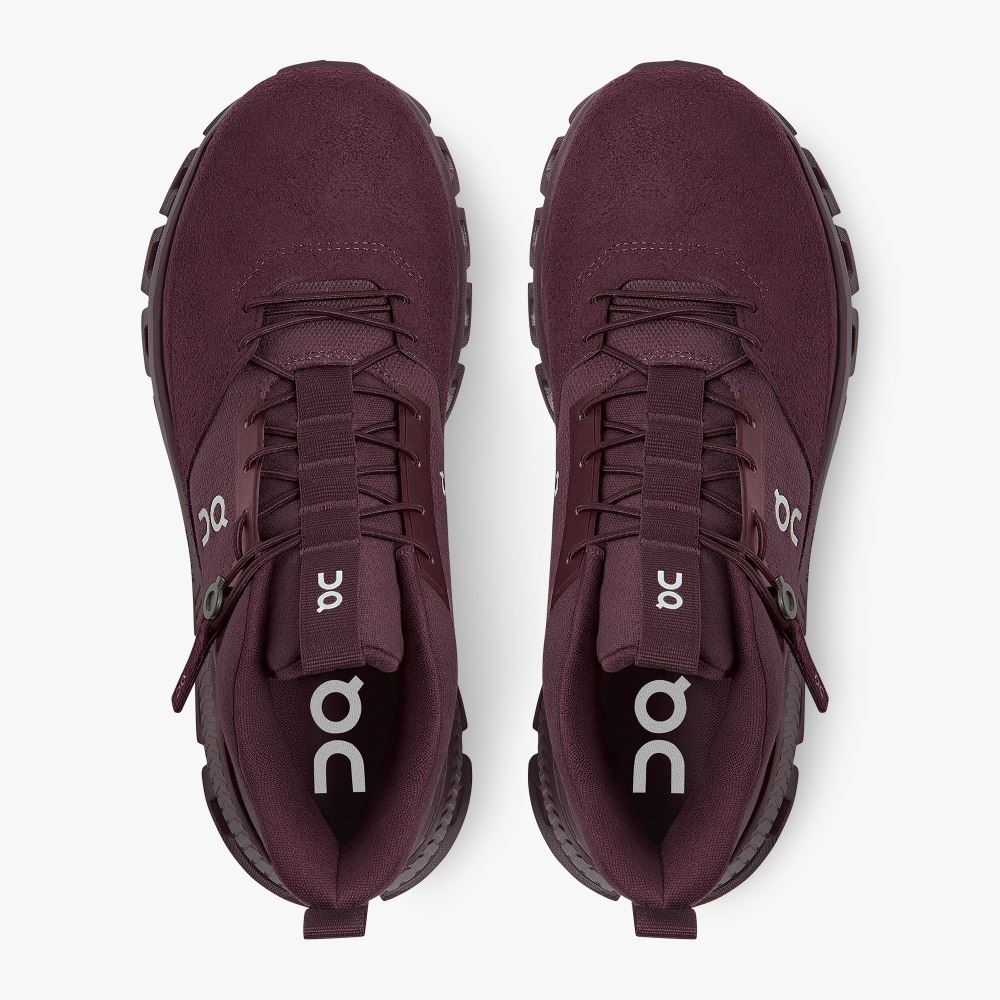 On Running Hi - High Top Sneaker - Mulberry ON95XF337 - Image 2