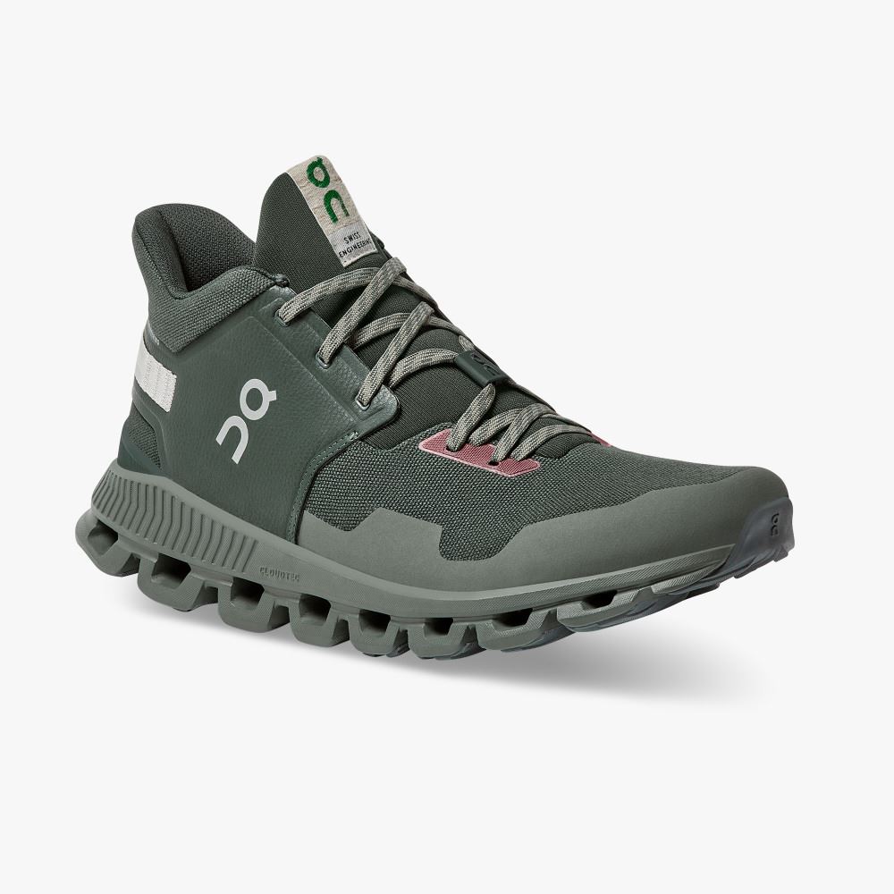 On Running Hi Edge Stone Pine - Tough enough for the city - Jungle | Forest ON95XF320 - Image 6