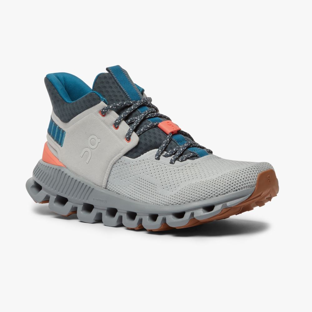 On Running Hi Edge - The street-ready sneaker silhouette - Glacier | Shadow ON95XF323 - Image 7