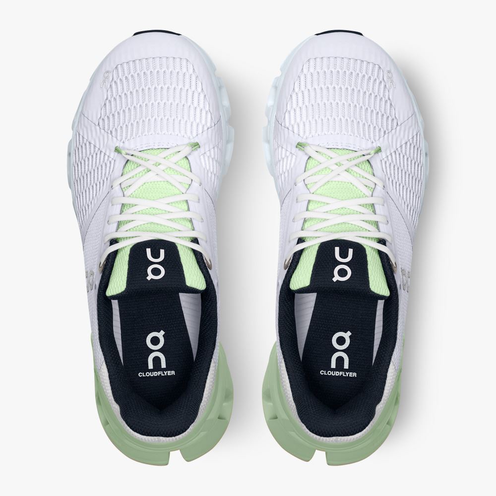 On Cloudflyer: Supportive Running Shoe. Light & Stable - Lavender | Meadow ON95XF137 - Image 2