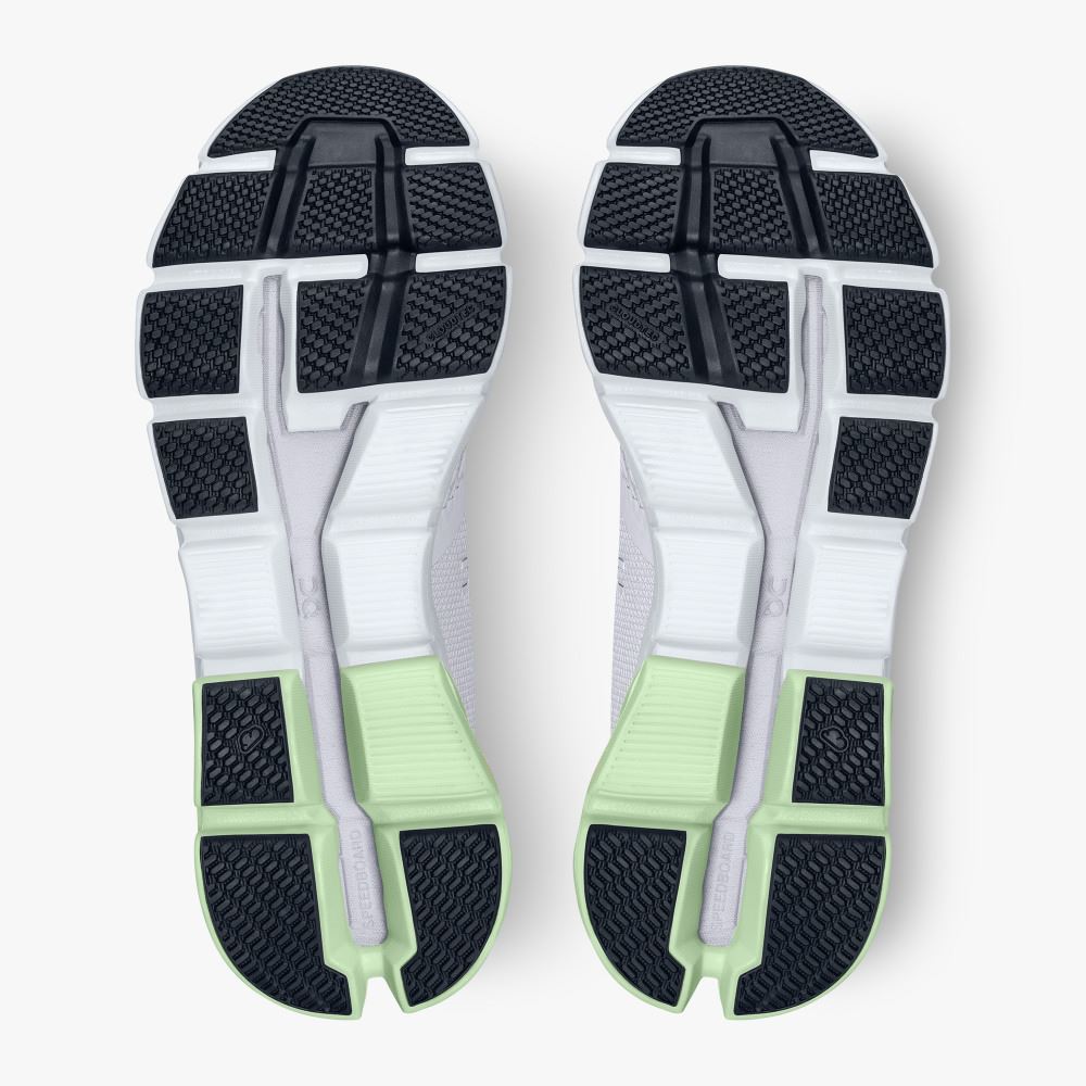 On Cloudflyer: Supportive Running Shoe. Light & Stable - Lavender | Meadow ON95XF137 - Image 3