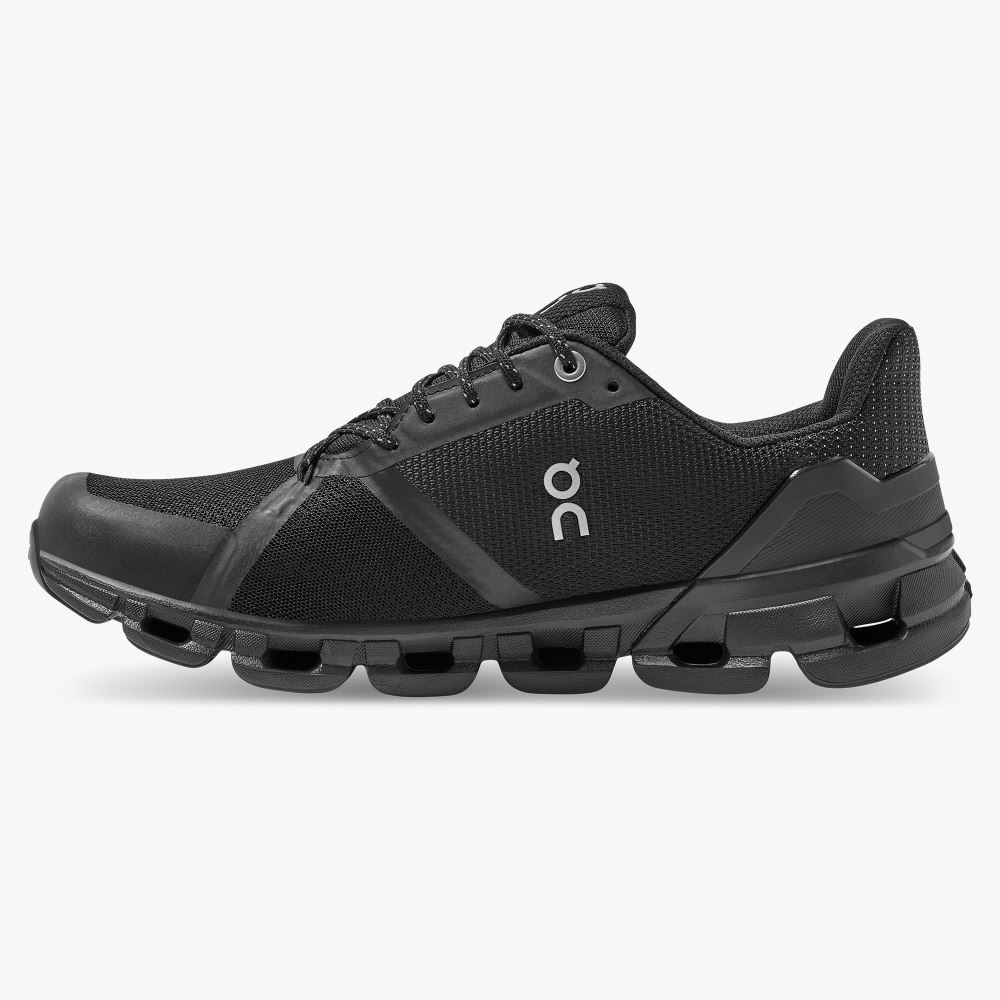 On Cloudflyer Waterproof - Waterproof Stability Running Shoe - Black | Lunar ON95XF135 - Image 5