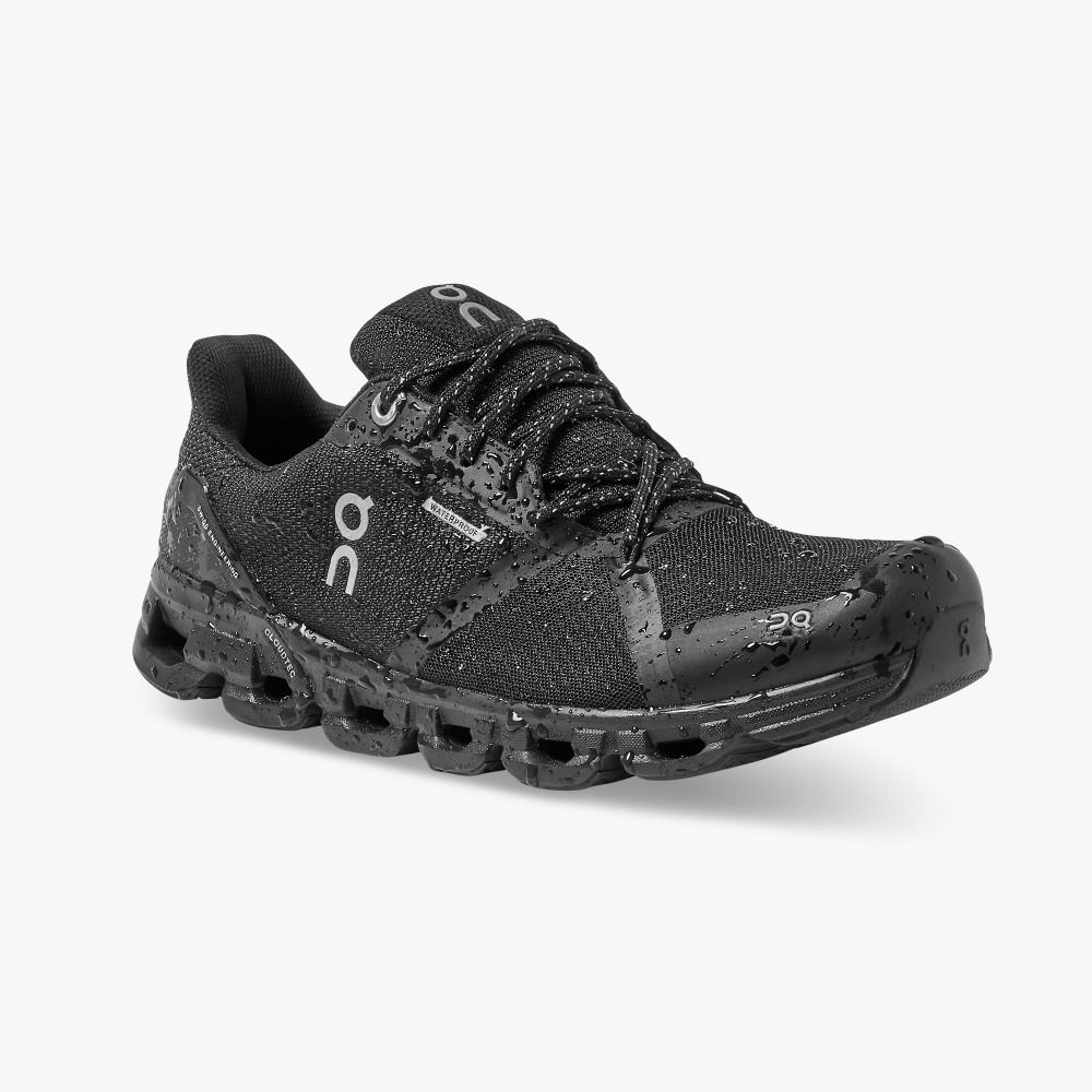 On Cloudflyer Waterproof - Waterproof Stability Running Shoe - Black | Lunar ON95XF135 - Image 7
