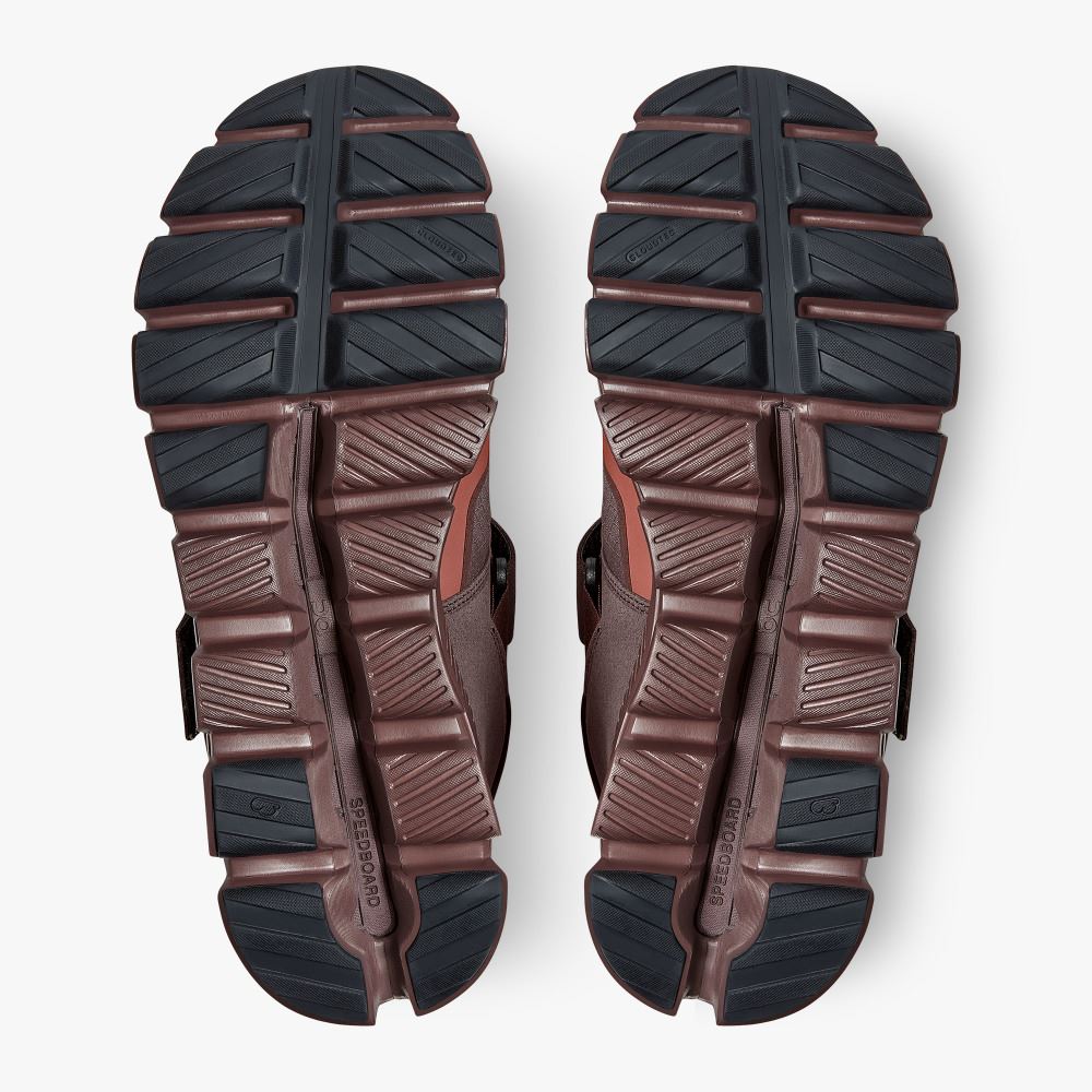 On Running Hi Edge Defy: active urban shoes for cold weather - Grape | Ox ON95XF197 - Image 2