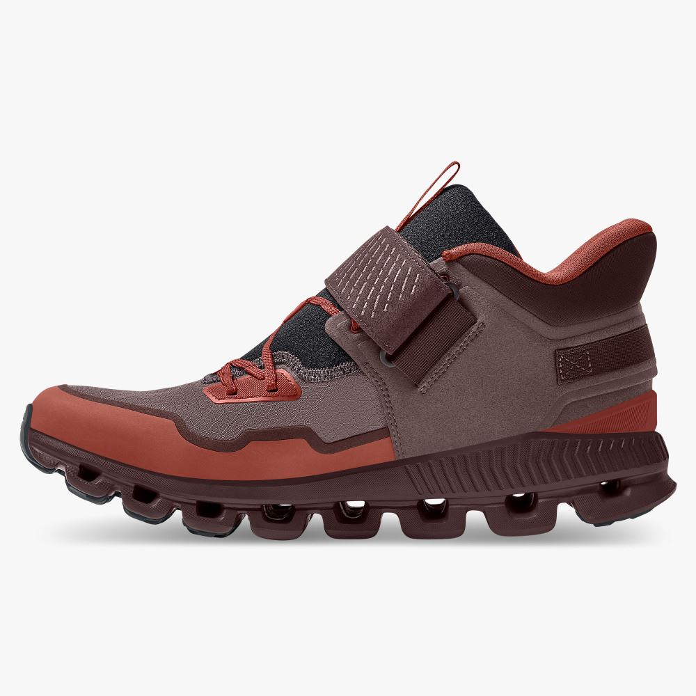 On Running Hi Edge Defy: active urban shoes for cold weather - Grape | Ox ON95XF197 - Image 4