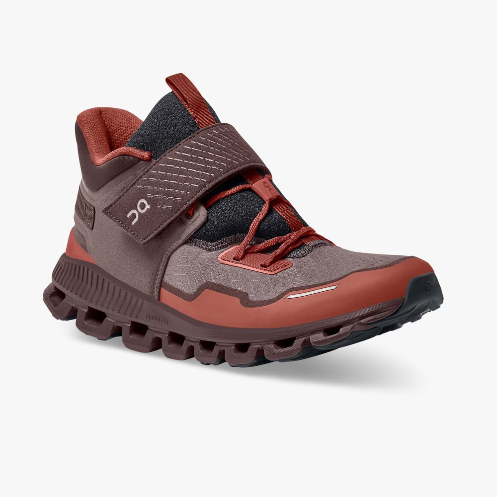 On Running Hi Edge Defy: active urban shoes for cold weather - Grape | Ox ON95XF197 - Image 6