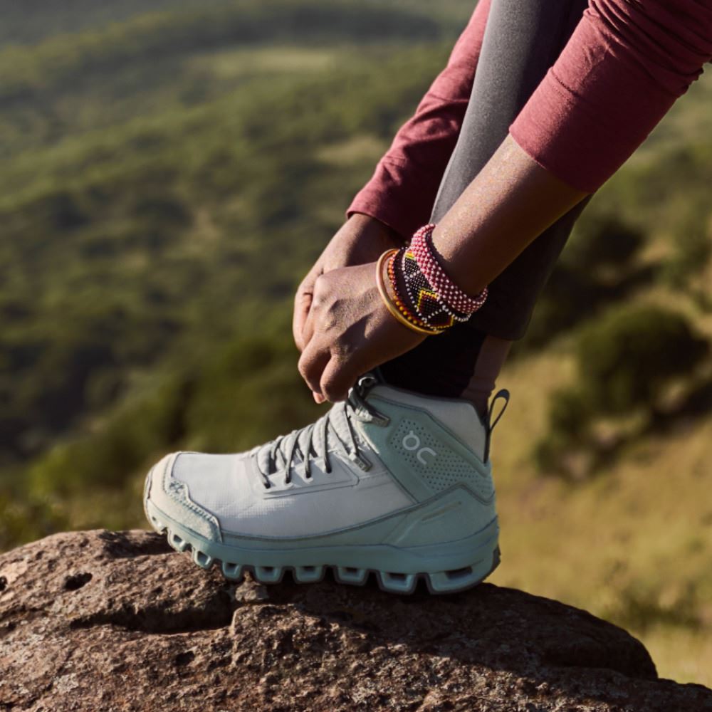 On Cloudridge: ultralight, high-comfort hiking boot - Glacier | Sea ON95XF91 - Image 3