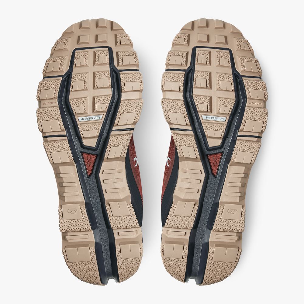 On Cloudventure Waterproof: Trail Running Shoe - Ruby | Magnet ON95XF110 - Image 3