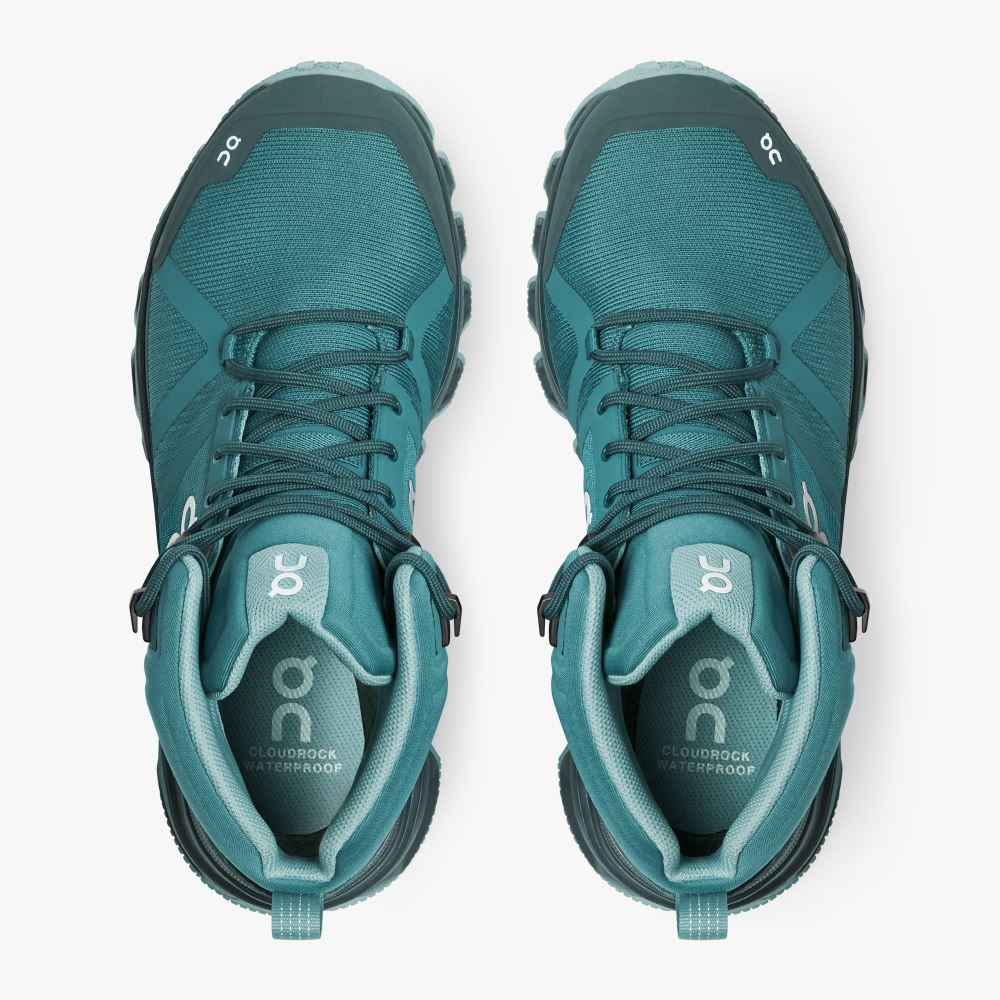 On Cloudrock Waterproof - The Lightweight Hiking Boot - Storm | Wash ON95XF97 - Image 2