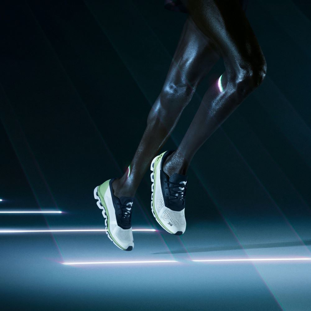 On Cloudboom: carbon fiber plate racing shoes - White | Black ON95XF39 - Image 3