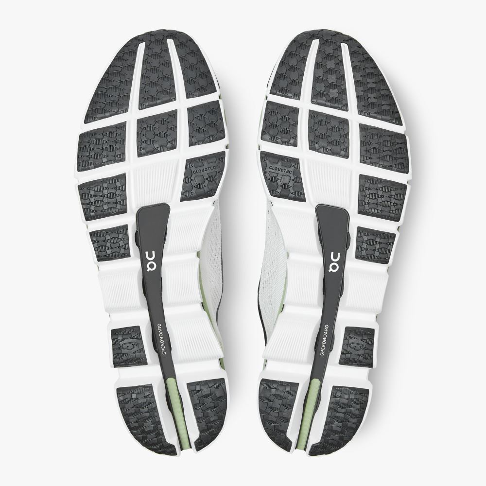 On Cloudboom: carbon fiber plate racing shoes - White | Black ON95XF39 - Image 5