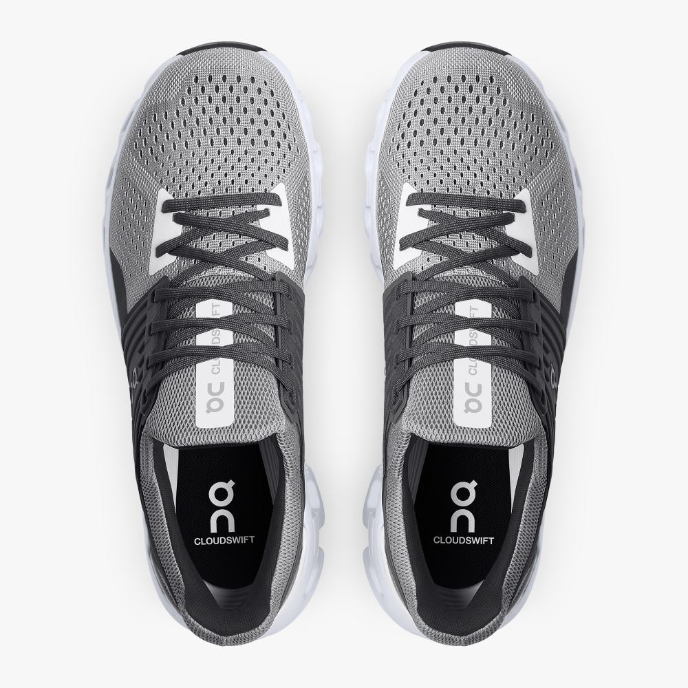 On Cloudswift - Road Shoe For Urban Running - Alloy | Eclipse ON95XF264 - Image 2