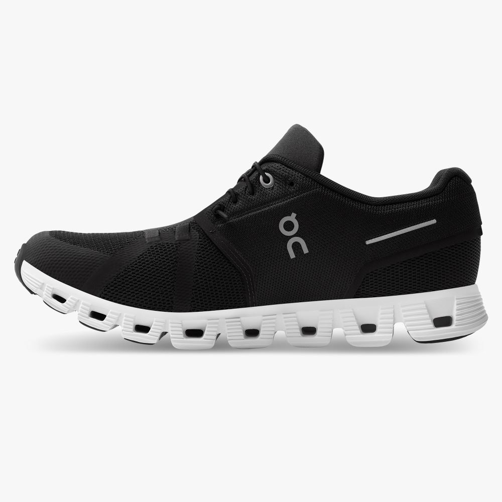 On Running 5 - the lightweight shoe for everyday performance - Black | White ON95XF177 - Image 4
