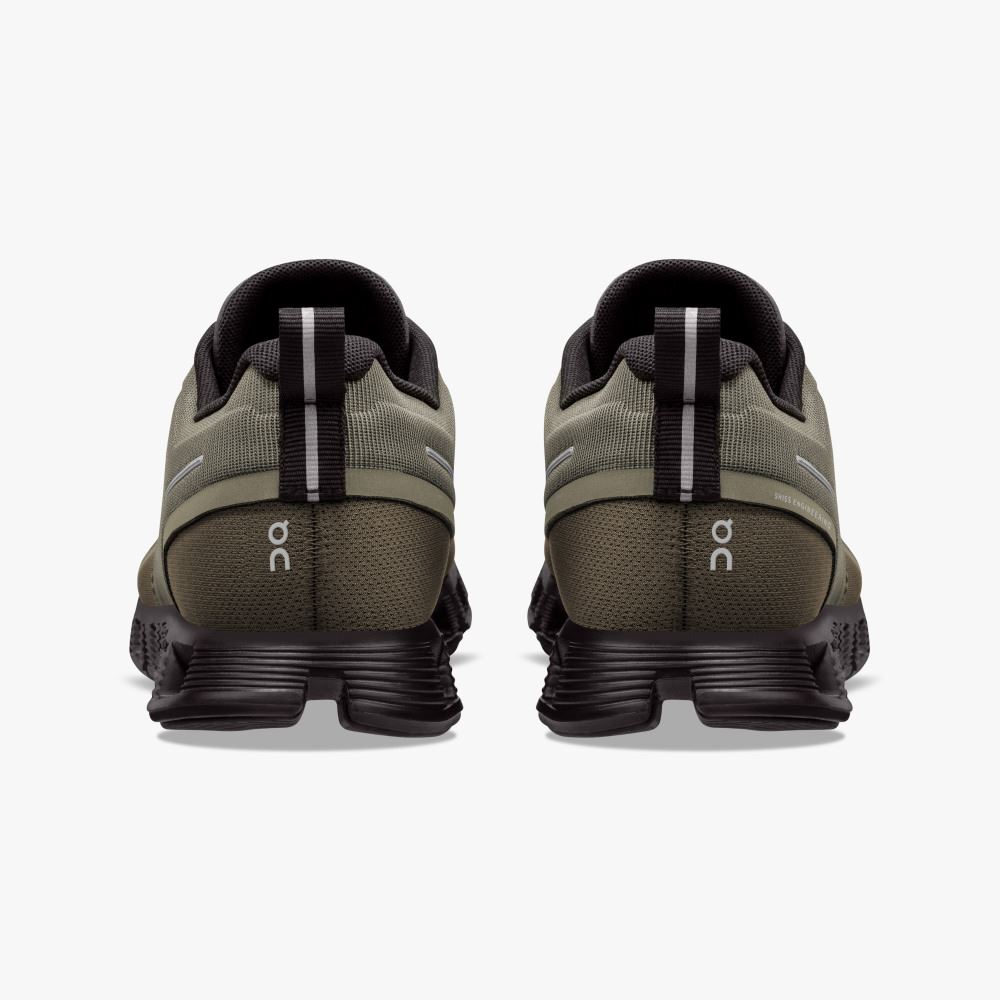 On Running 5 Waterproof - Lightweight Waterproof Running Shoe - Olive | Black ON95XF299 - Image 5