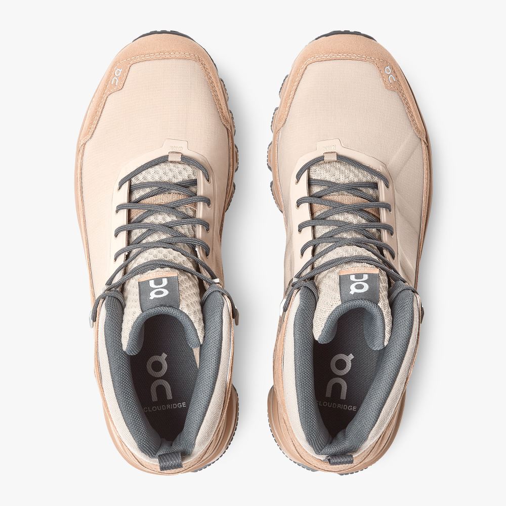 On Cloudridge: ultralight, high-comfort hiking boot - Sand | Rock ON95XF09 - Image 2