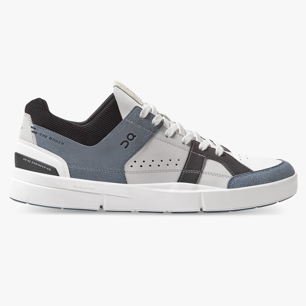 On THE ROGER Clubhouse: the expressive everyday sneaker - Metal | Black ON95XF288