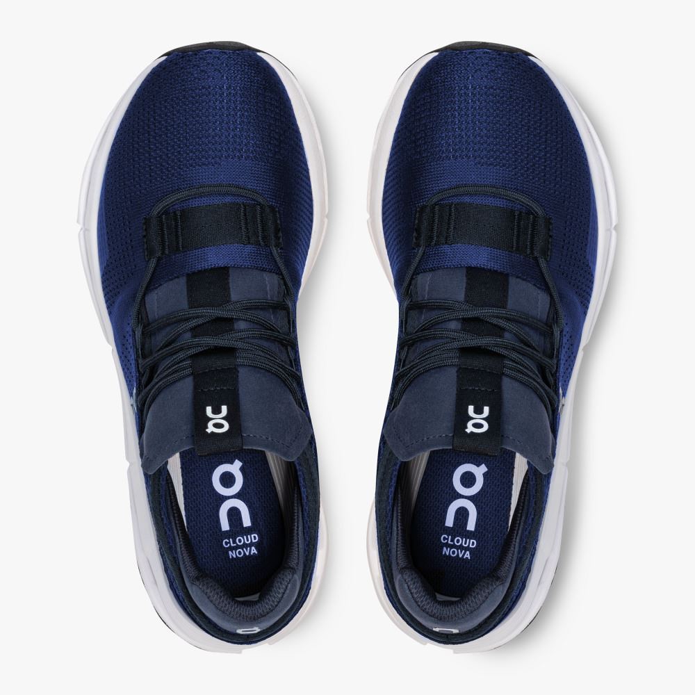 On Runningnova - The lightweight sneaker for all-day comfort - Navy | White ON95XF259 - Image 2