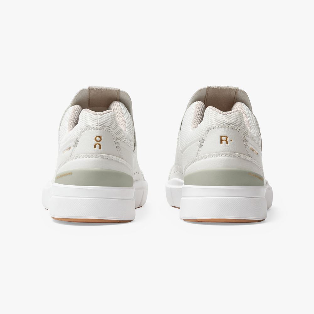 On THE ROGER: tennis-inspired sneaker by On & Roger Federer - Ice | Chalk ON95XF391 - Image 5