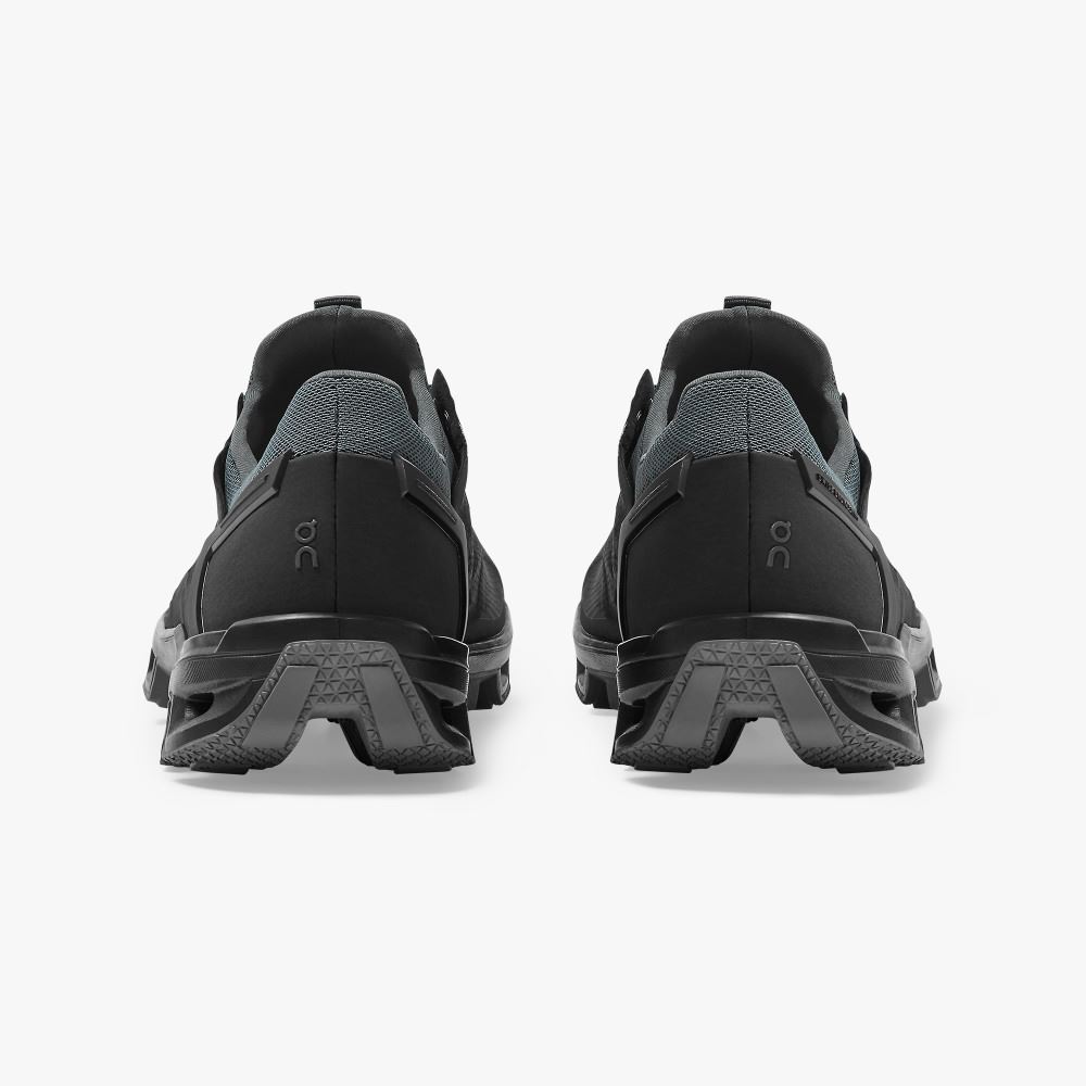 On Cloudventure Peak - Lightweight Trail Running Shoe - Black | Rock ON95XF107 - Image 5
