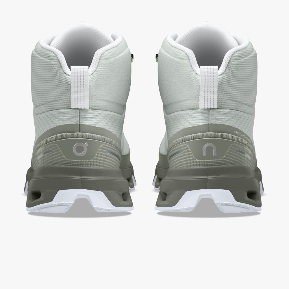 On Cloudrock Waterproof - The Lightweight Hiking Boot - Mineral | Kelp ON95XF83 - Image 5