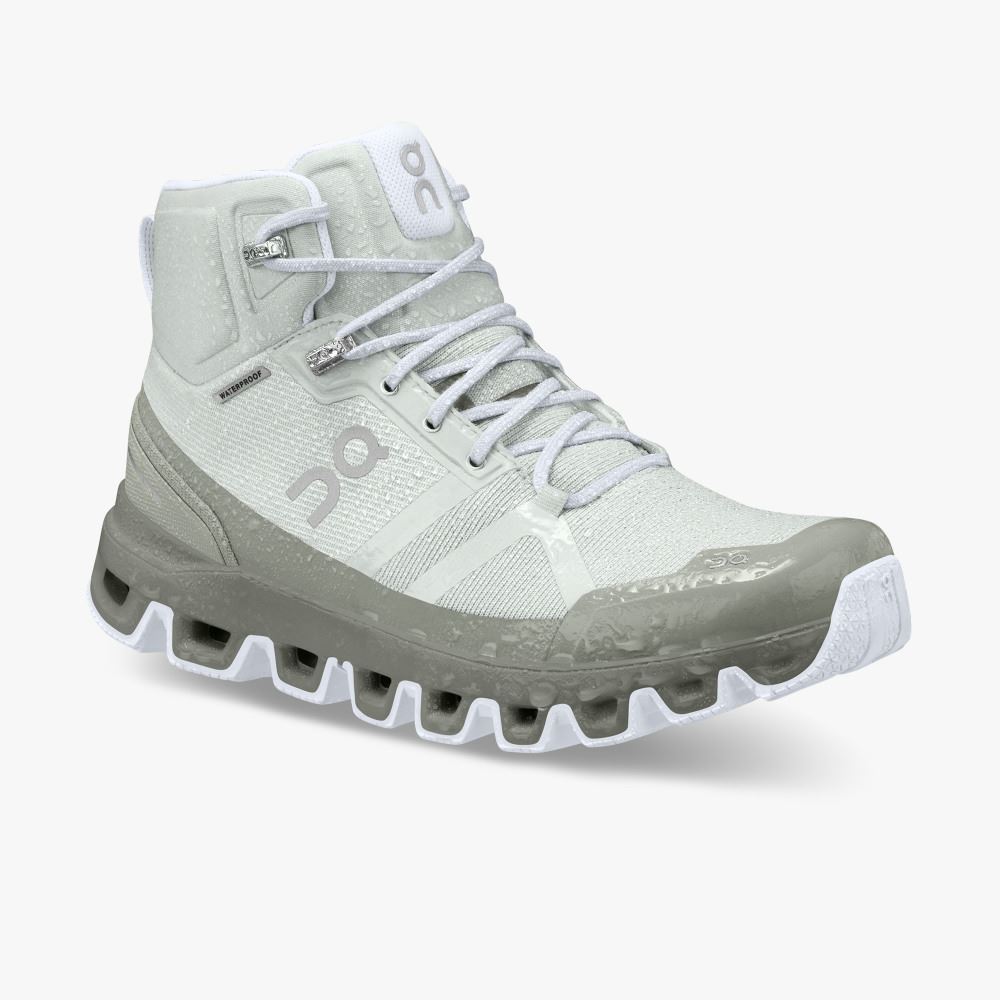On Cloudrock Waterproof - The Lightweight Hiking Boot - Mineral | Kelp ON95XF83 - Image 6