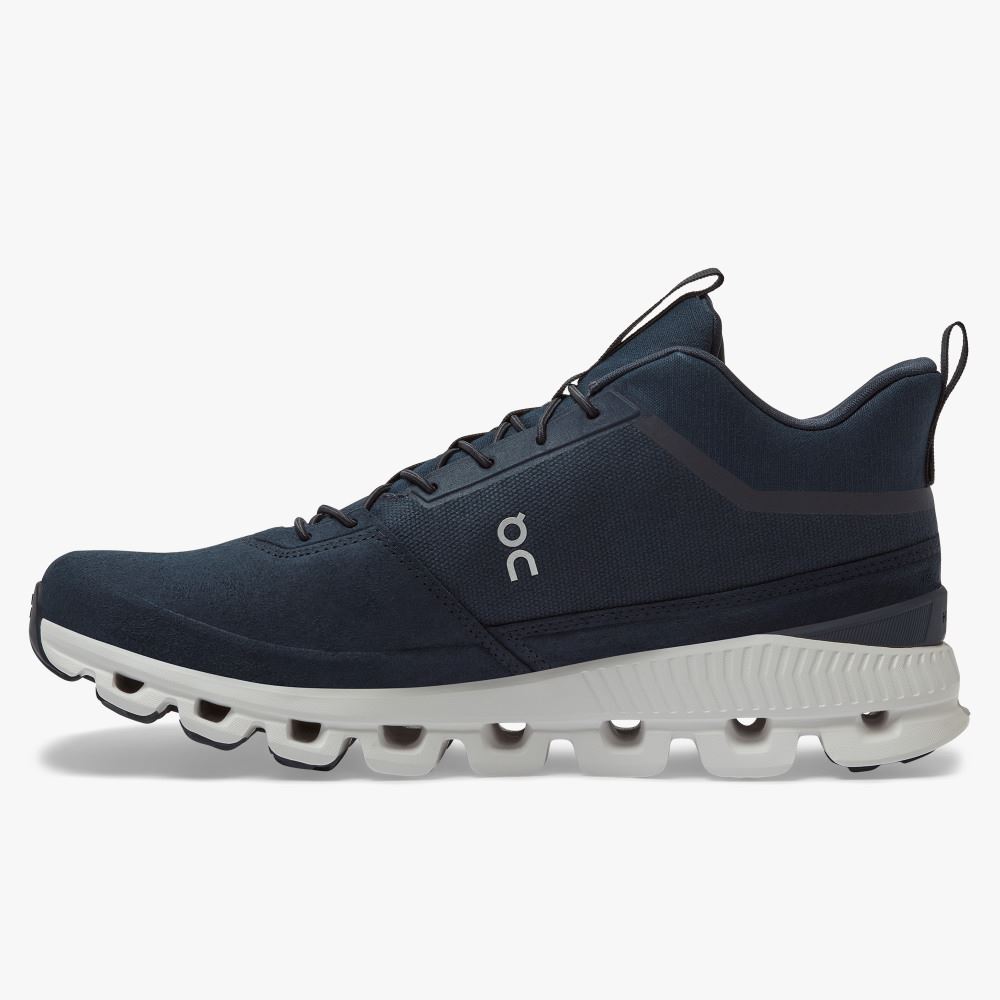 On Running Hi - High Top Sneaker - Navy ON95XF214 - Image 4