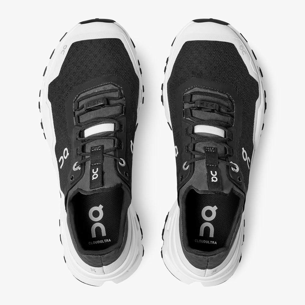 On Runningultra: cushioned trail running shoe - Black | White ON95XF100 - Image 3