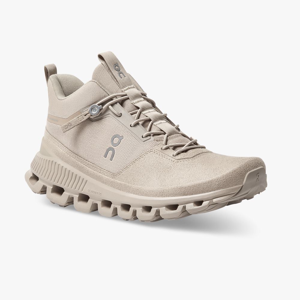 On Running Hi - High Top Sneaker - Desert ON95XF332 - Image 6