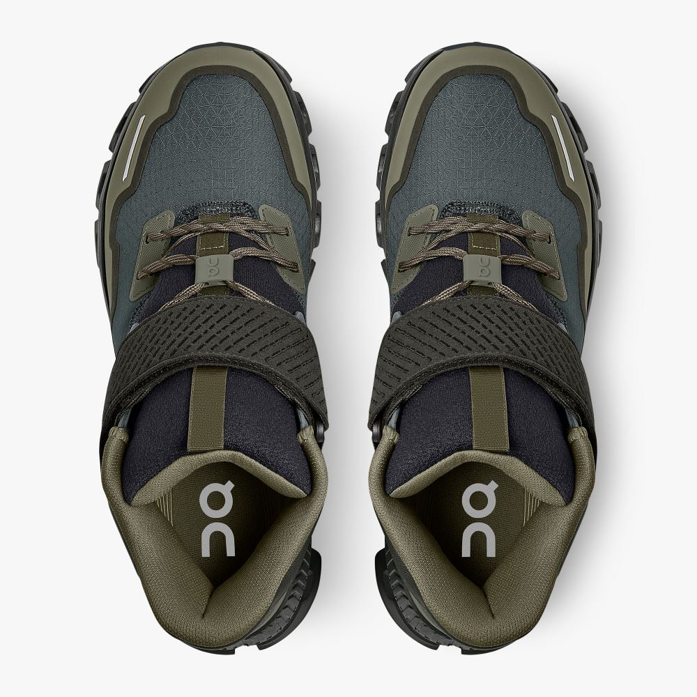 On Running Hi Edge Defy: active urban shoes for cold weather - Olive | Fir ON95XF198 - Image 3