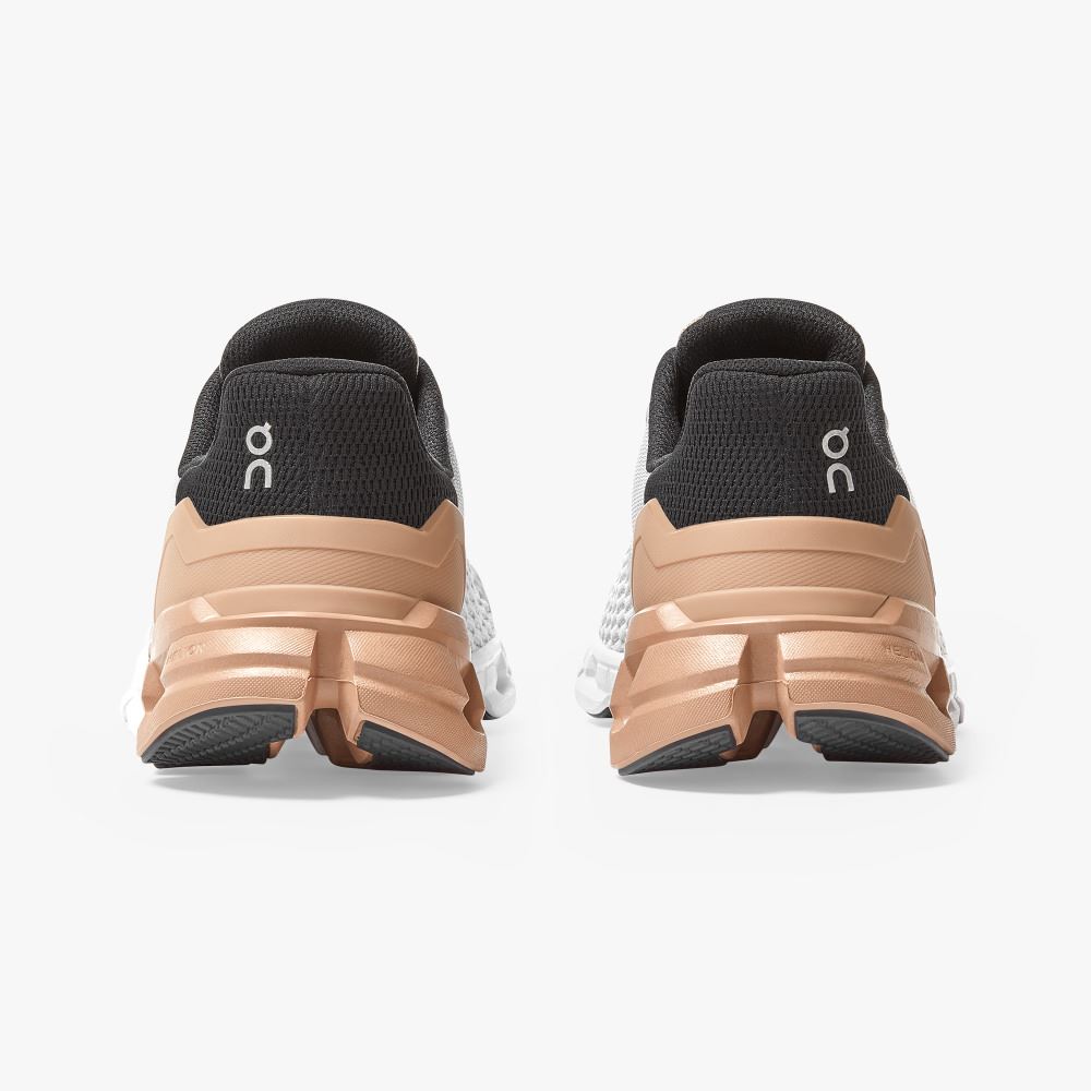 On Cloudflyer: Supportive Running Shoe. Light & Stable - Glacier | Rosebrown ON95XF134 - Image 5