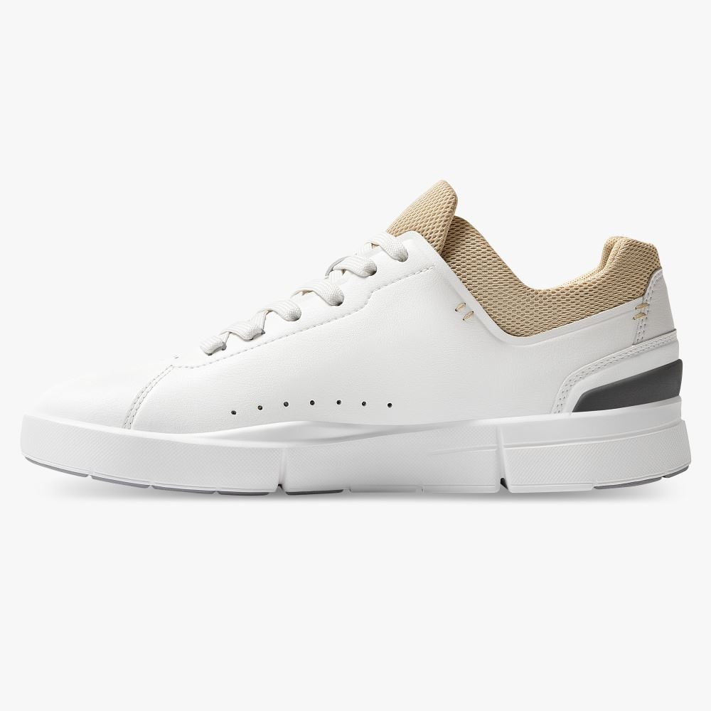 On THE ROGER Advantage: the versatile everyday sneaker - White | Sand ON95XF390 - Image 5