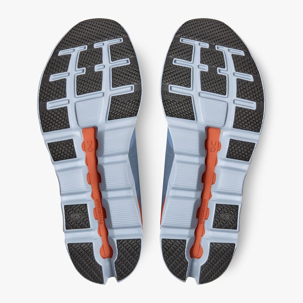 On Cloudstratus: Maximum Cushioned Running Shoe - Lake | Flare ON95XF55 - Image 4