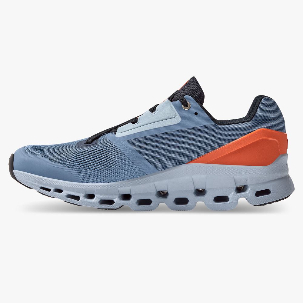 On Cloudstratus: Maximum Cushioned Running Shoe - Lake | Flare ON95XF55 - Image 5