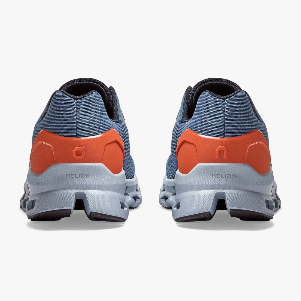 On Cloudstratus: Maximum Cushioned Running Shoe - Lake | Flare ON95XF55 - Image 6