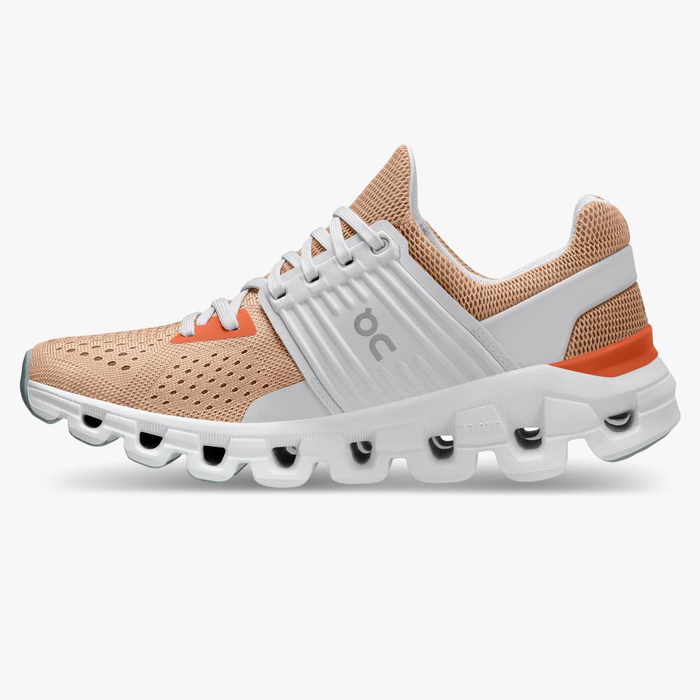 On Cloudswift - Road Shoe For Urban Running - Copper | Frost ON95XF378 - Image 4