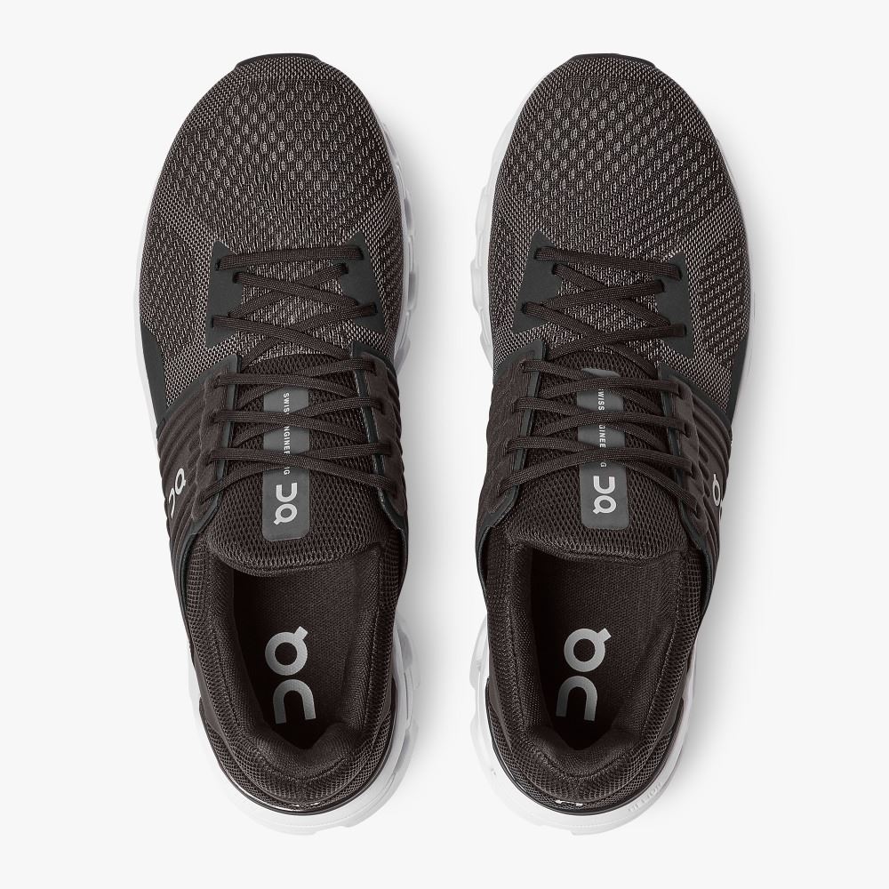 On Cloudswift - Road Shoe For Urban Running - Black | Rock ON95XF60 - Image 2