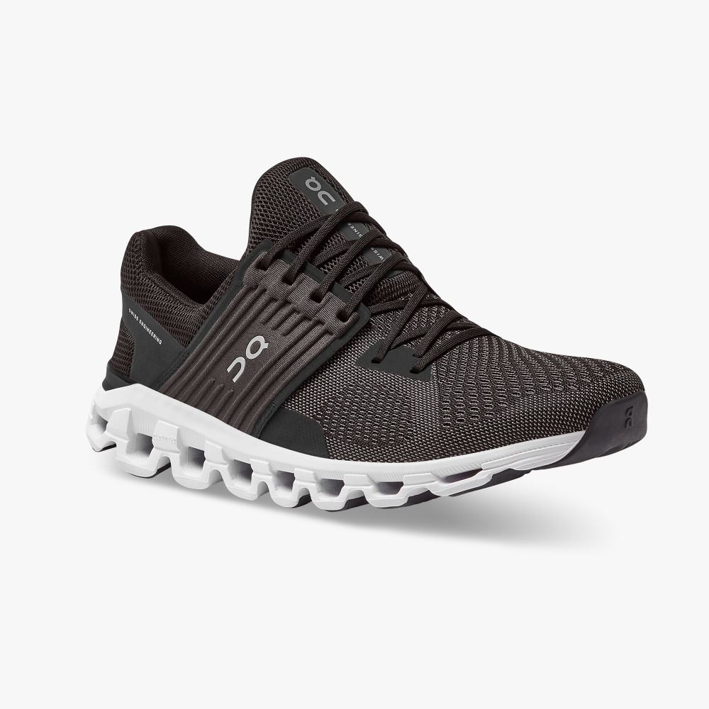 On Cloudswift - Road Shoe For Urban Running - Black | Rock ON95XF60 - Image 5