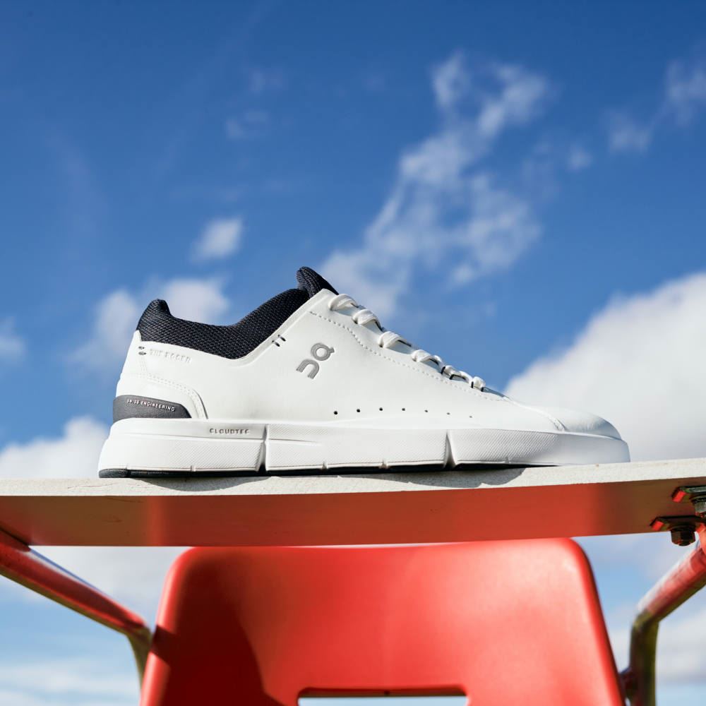 On THE ROGER Advantage: the versatile everyday sneaker - White | Midnight ON95XF387 - Image 2
