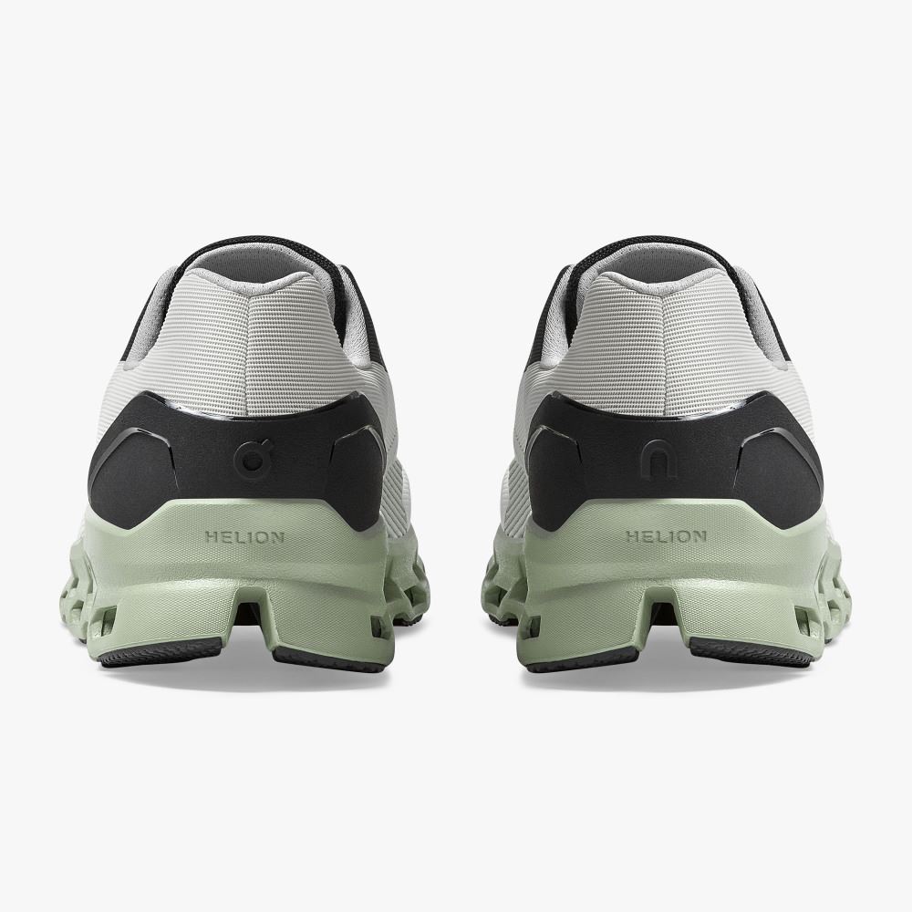 On Cloudstratus: Maximum Cushioned Running Shoe - White | Black ON95XF56 - Image 6