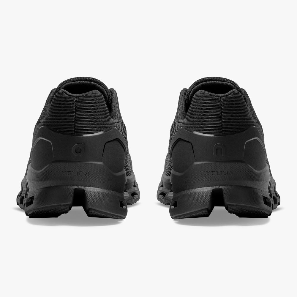 On Cloudstratus: Maximum Cushioned Running Shoe - Black ON95XF54 - Image 5