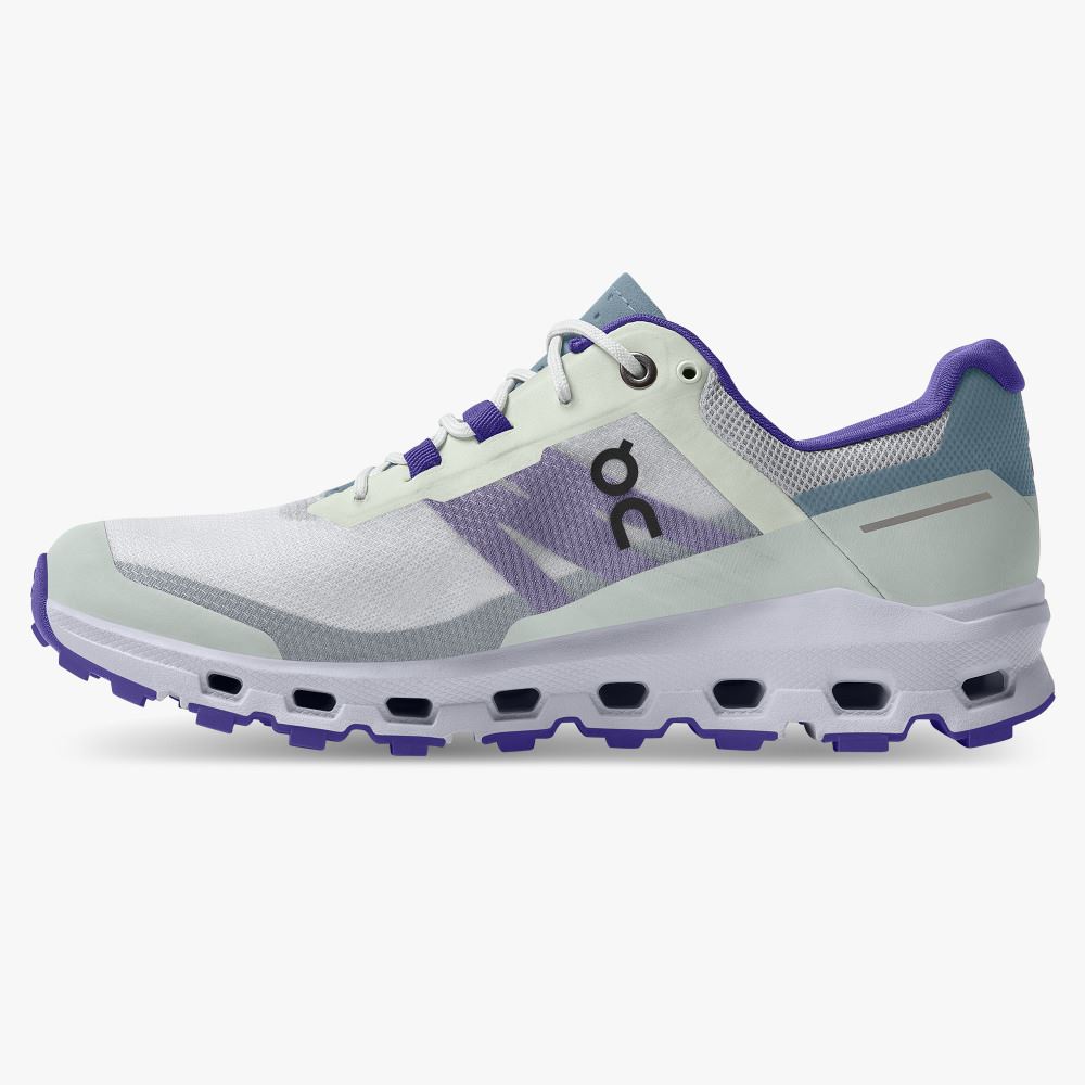 On The Cloudvista: Lightweight Trail Running & Hiking shoe - Frost | Mineral ON95XF88 - Image 4