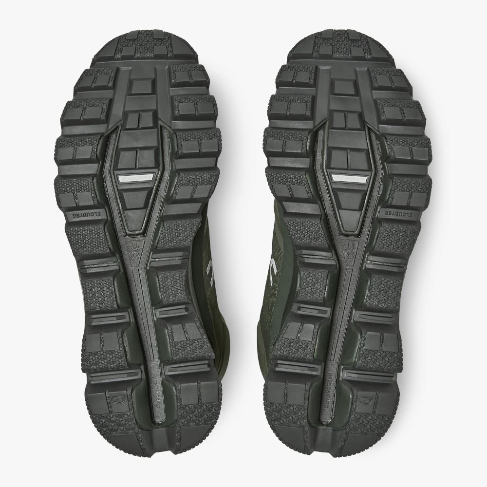 On Cloudrock Waterproof - The Lightweight Hiking Boot - Jungle | Fir ON95XF12 - Image 3