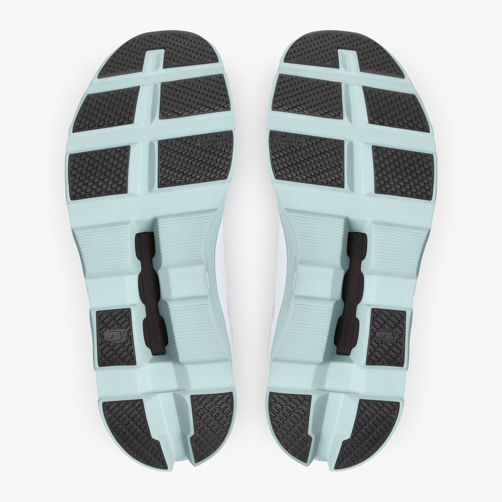 On The Cloudmonster: Lightweight cushioned running shoe - Frost | Surf ON95XF33 - Image 3