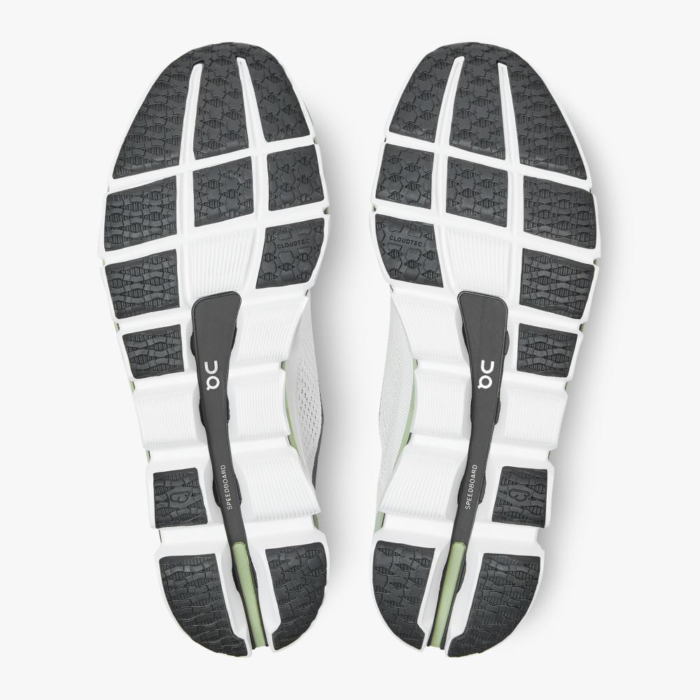 On Cloudboom: carbon fiber plate racing shoes - White | Black ON95XF123 - Image 5
