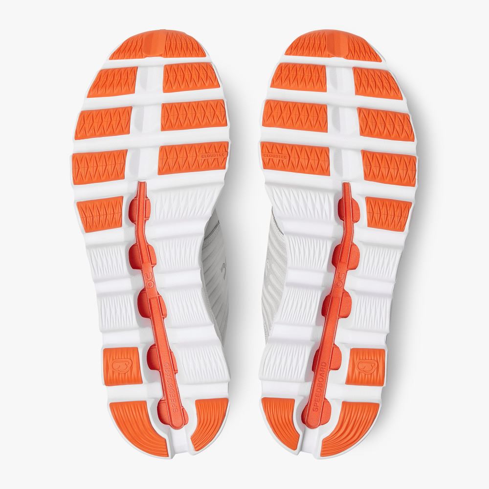 On Cloudswift - Road Shoe For Urban Running - White | Flame ON95XF63 - Image 3