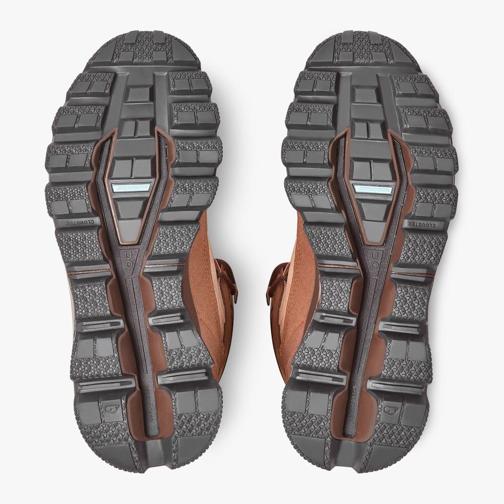 On Cloudridge: ultralight, high-comfort hiking boot - Mocha | Pebble ON95XF92 - Image 4
